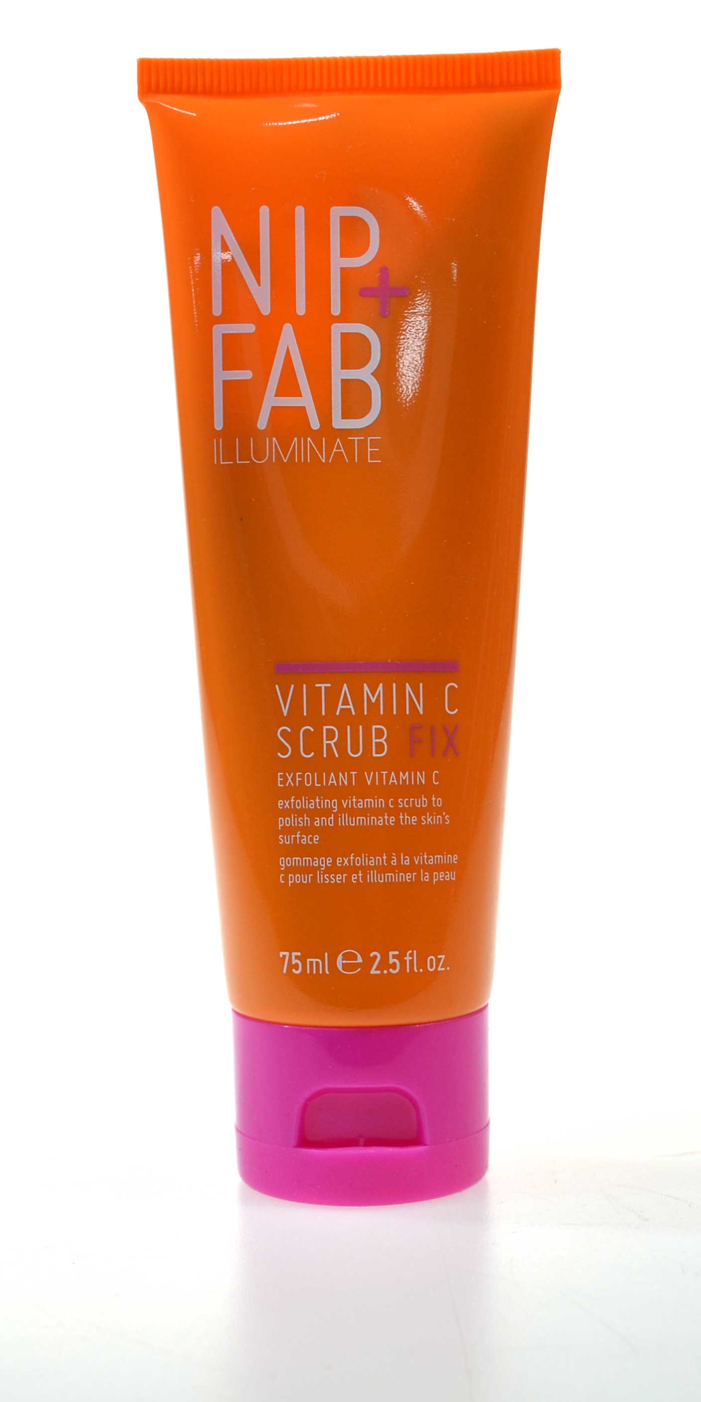 Nip+Fab Illuminate Vitamin C Scrub Fix Facial Exfoliation 75ml