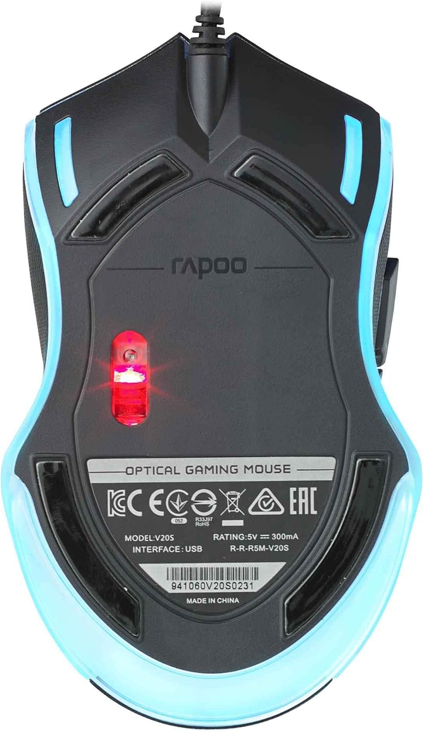 Rapoo V20S RGB Gaming Mouse