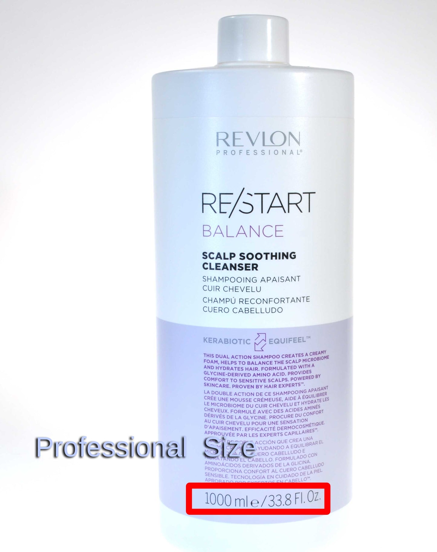 Revlon Professional RE/START Balance Scalp Soothing Cleanser Shampoo 1000ml