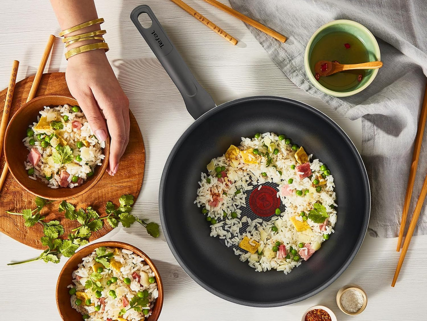 Tefal Day by Day 28cm Wok Pan