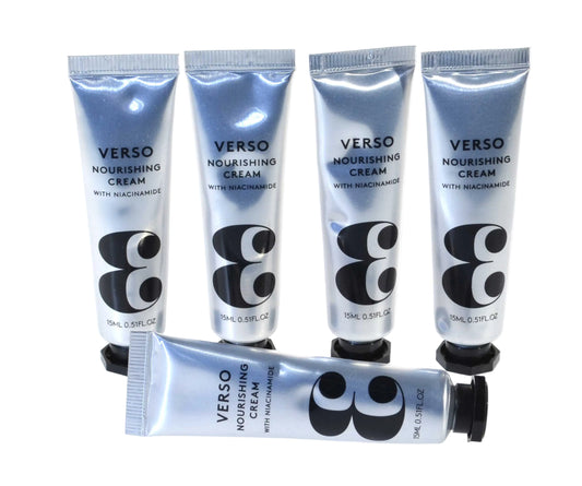 Verso No 3 Nourishing Cream with Niacinamide 15ml 5 Tubes = 75ml