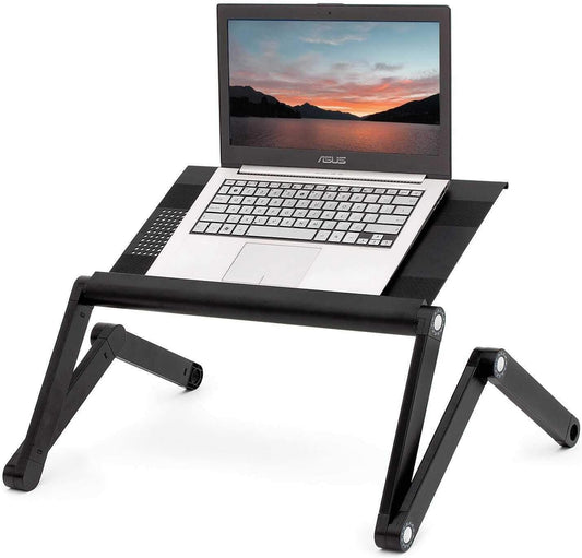 Nobel Ergonomic Folding Laptop Desk Stand Metal Construction